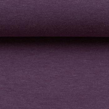 Preview: Swafing Vanessa Baumwoll Jersey Melange Lila 1646